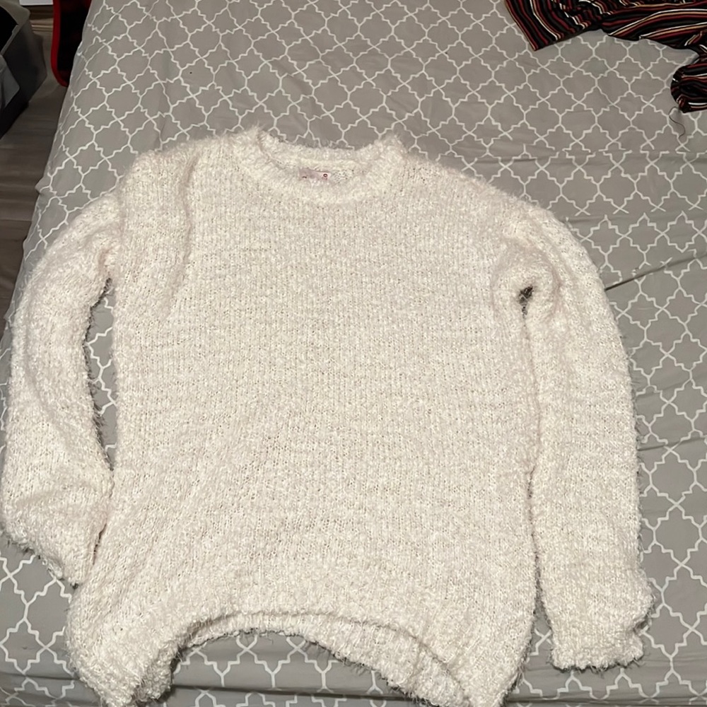 White sweater